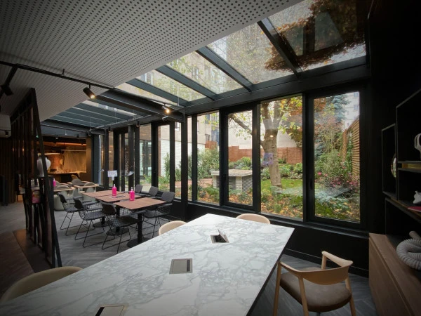 VERANDA TOITURE ET FACADE HOTEL ABRIAL PARIS